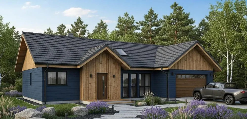 Проект Двухэтажный дом 18 на 13, 205 м2