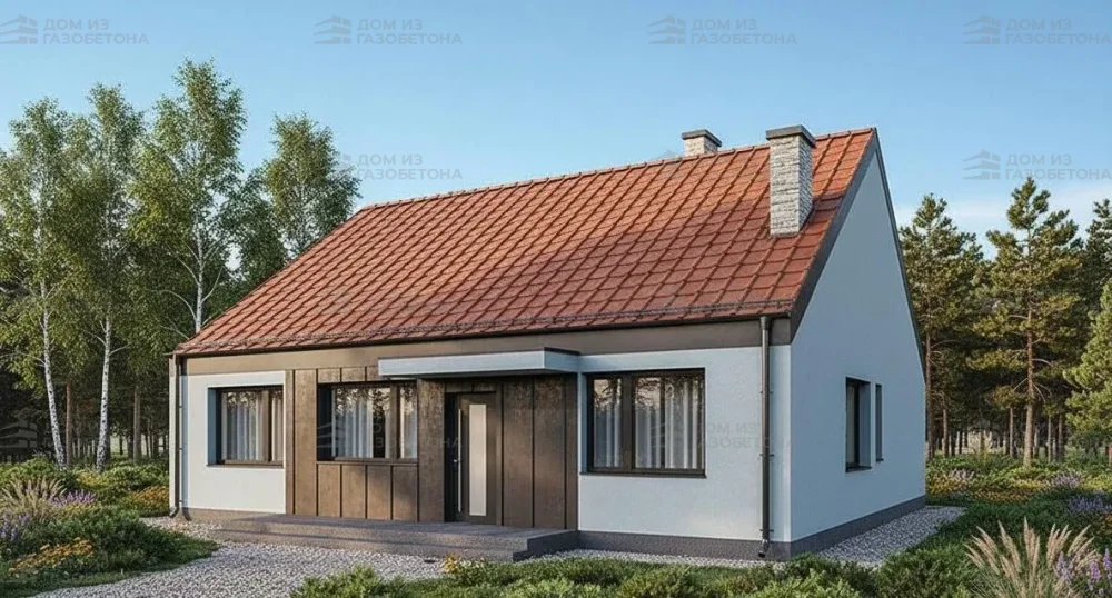 Проект Двухэтажный дом 13 на 11, 175 м2