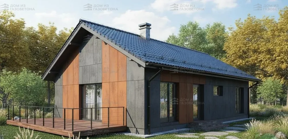 Проект Одноэтажный дом 18 на 10, 131 м2